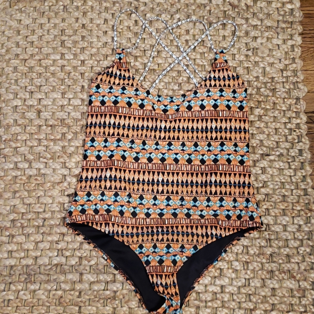 Volcom one peice suit